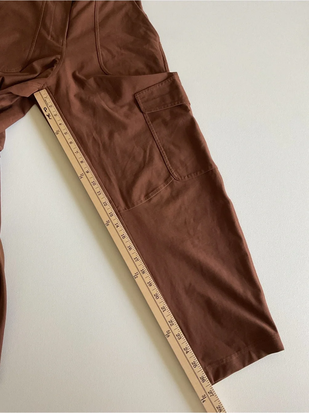 Lululemon Brown High-Rise Cargo Pants Utility Relaxed Fit Women's 26 - Picture 7 of 8